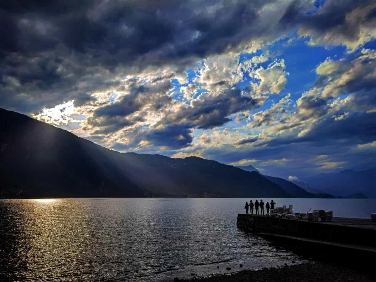 Ferienwohnung Miralago Casa Vacanze Mandello del Lario Exterior foto